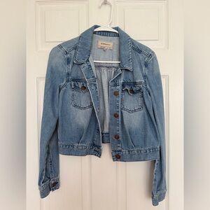 BCBGeneration Light Blue Denim Jacket